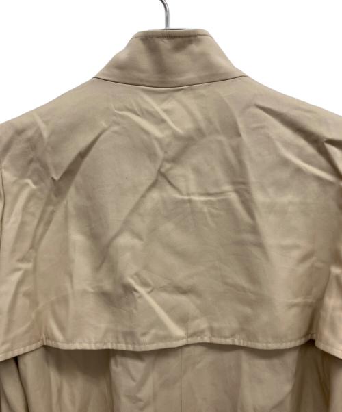 SHIPS（シップス）SHIPS (シップス) スタンドカラー ビッグトレンチコート ベージュ サイズ:40の古着・服飾アイテム