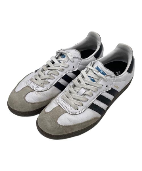 adidas（アディダス）adidas (アディダス) SAMBA ADV ホワイト×ブラック サイズ:27.5㎝の古着・服飾アイテム