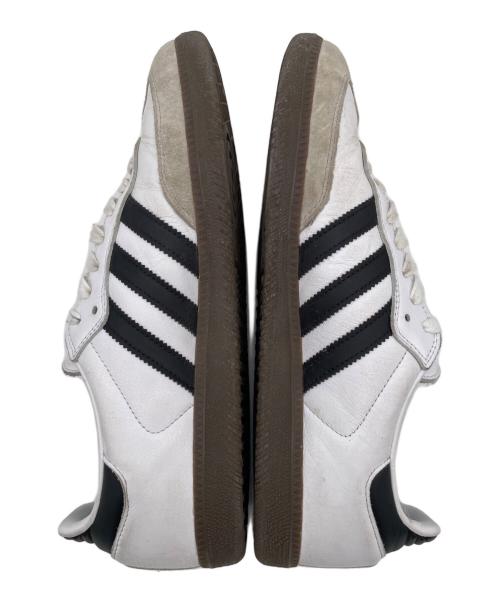 adidas（アディダス）adidas (アディダス) SAMBA ADV ホワイト×ブラック サイズ:27.5㎝の古着・服飾アイテム