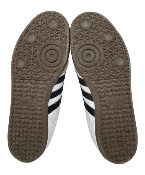 adidas（アディダス）adidas (アディダス) SAMBA ADV ホワイト×ブラック サイズ:27.5㎝の古着・服飾アイテム