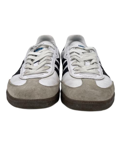 adidas（アディダス）adidas (アディダス) SAMBA ADV ホワイト×ブラック サイズ:27.5㎝の古着・服飾アイテム