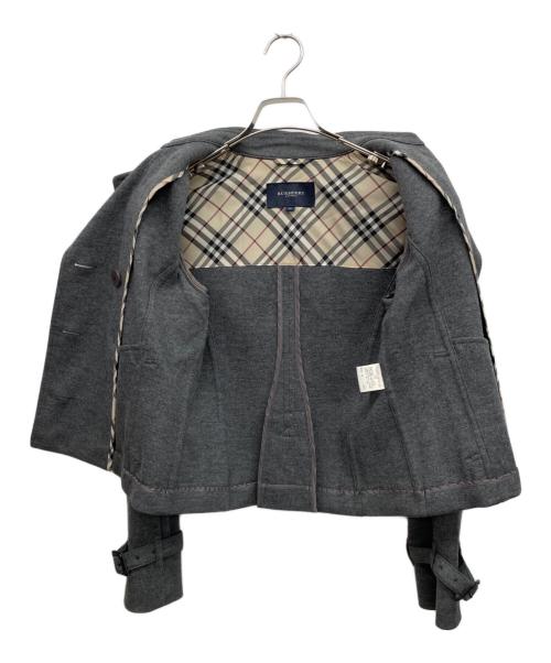 BURBERRY LONDON（バーバリーロンドン）BURBERRY LONDON (バーバリーロンドン) ショートPコート グレー サイズ:38の古着・服飾アイテム