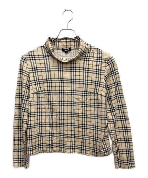 BURBERRY LONDON（バーバリーロンドン）BURBERRY LONDON (バーバリーロンドン) 長袖カットソー ベージュ サイズ:2の古着・服飾アイテム