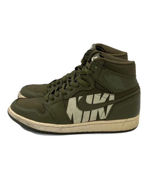 NIKE（ナイキ）NIKE (ナイキ) AIR JORDAN 1 RETRO HIGH OG オリーブ サイズ:27㎝の古着・服飾アイテム