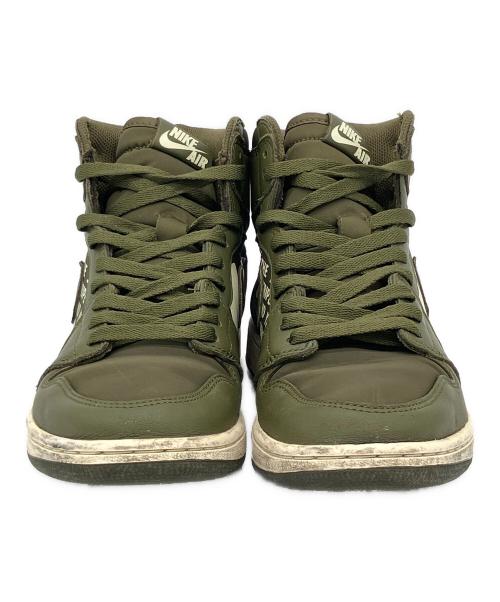 NIKE（ナイキ）NIKE (ナイキ) AIR JORDAN 1 RETRO HIGH OG オリーブ サイズ:27㎝の古着・服飾アイテム