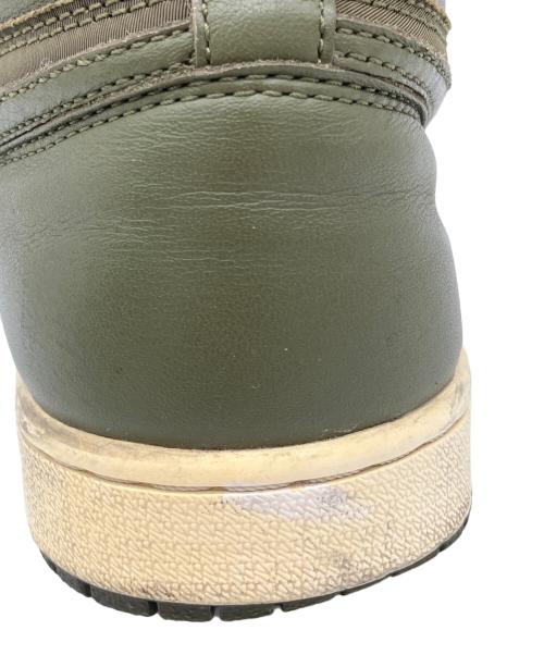 NIKE（ナイキ）NIKE (ナイキ) AIR JORDAN 1 RETRO HIGH OG オリーブ サイズ:27㎝の古着・服飾アイテム