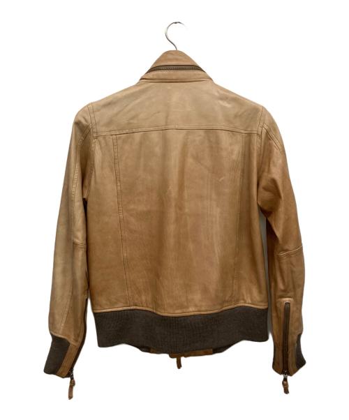 The Duffer of ST.George（ザ ダファーオブセントジョージ）The DUFFER of ST.GEORGE (ザ ダファーオブセントジョージ) レザージャケット ブラウン サイズ:Mの古着・服飾アイテム