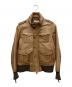 The DUFFER of ST.GEORGE（ザ ダファーオブセントジョージ）の古着「レザージャケット」｜ブラウン