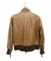 The DUFFER of ST.GEORGE (ザ ダファーオブセントジョージ) レザージャケット ブラウン サイズ:M：4000円