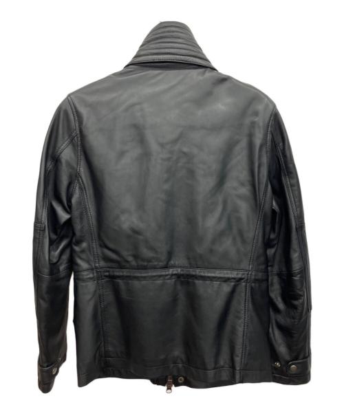 DUFFERS（ダファース）Duffers (ダファース) レザージャケット ブラック サイズ:Mの古着・服飾アイテム