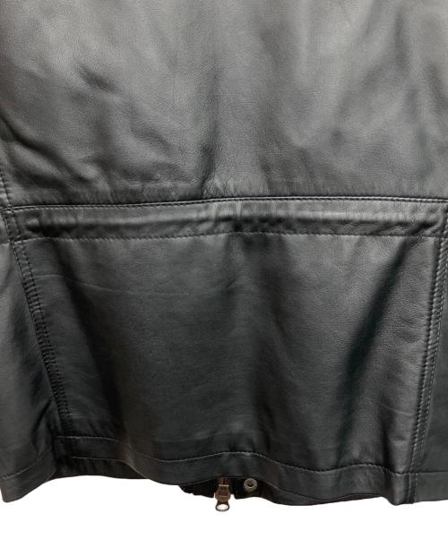 DUFFERS（ダファース）Duffers (ダファース) レザージャケット ブラック サイズ:Mの古着・服飾アイテム