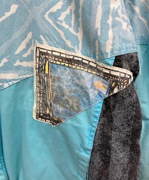 Quiksilver（クイックシルバー）Quiksilver (クイックシルバー) パディングジャケット スカイブルー サイズ:Mの古着・服飾アイテム