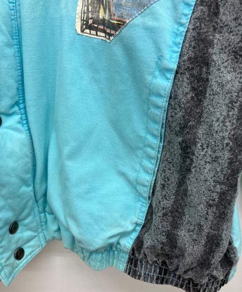 Quiksilver（クイックシルバー）Quiksilver (クイックシルバー) パディングジャケット スカイブルー サイズ:Mの古着・服飾アイテム