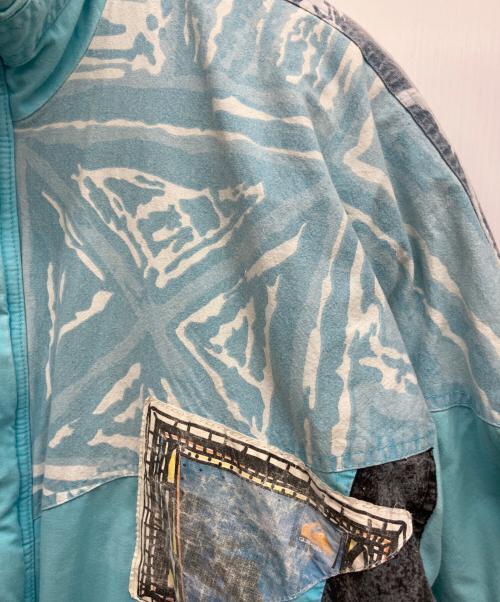 Quiksilver（クイックシルバー）Quiksilver (クイックシルバー) パディングジャケット スカイブルー サイズ:Mの古着・服飾アイテム