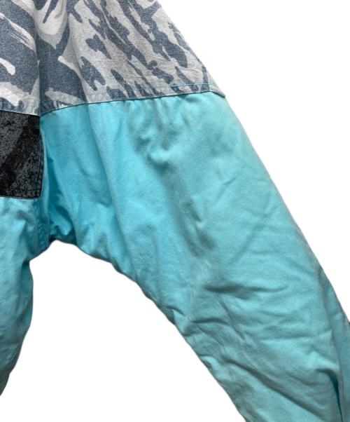 Quiksilver（クイックシルバー）Quiksilver (クイックシルバー) パディングジャケット スカイブルー サイズ:Mの古着・服飾アイテム
