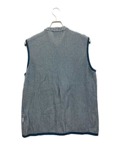 LET LOOSE（レットルース）LET LOOSE (レットルース) ニットベスト ブルー サイズ:Lの古着・服飾アイテム
