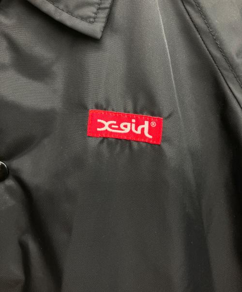 X-GIRL（エックスガール）X-GIRL (エックスガール) コーチジャケット ブラック サイズ:2の古着・服飾アイテム
