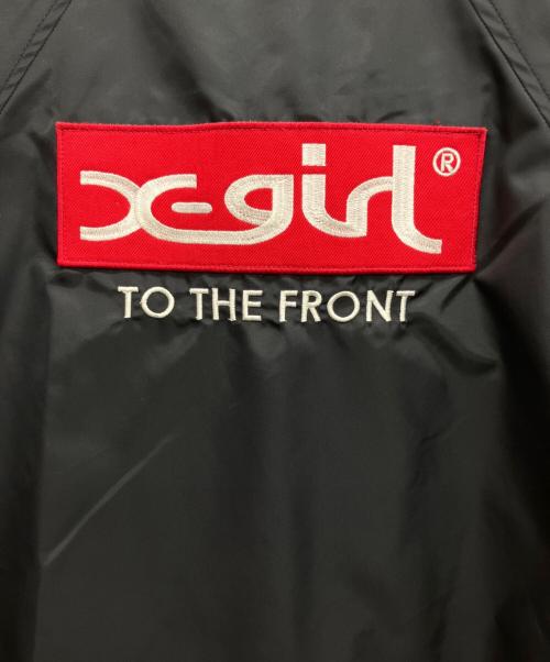X-GIRL（エックスガール）X-GIRL (エックスガール) コーチジャケット ブラック サイズ:2の古着・服飾アイテム