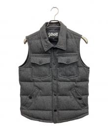 Schott（ショット）の古着「ダウンベスト」｜グレー