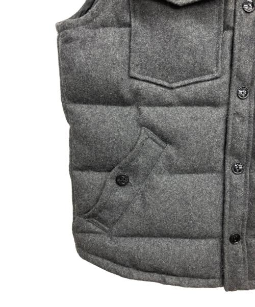 Schott（ショット）Schott (ショット) ダウンベスト グレー サイズ:Sの古着・服飾アイテム