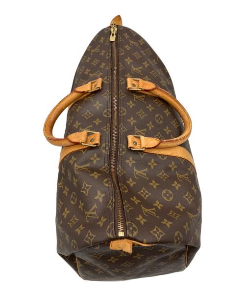 LOUIS VUITTON（ルイ ヴィトン）LOUIS VUITTON (ルイ ヴィトン) モノグラム　キーポル50　トラベルバッグ ブラウンの古着・服飾アイテム