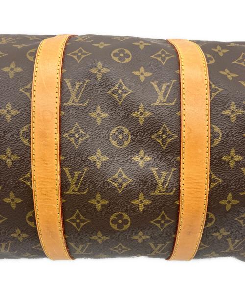 LOUIS VUITTON（ルイ ヴィトン）LOUIS VUITTON (ルイ ヴィトン) モノグラム　キーポル50　トラベルバッグ ブラウンの古着・服飾アイテム