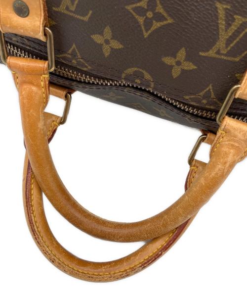 LOUIS VUITTON（ルイ ヴィトン）LOUIS VUITTON (ルイ ヴィトン) モノグラム　キーポル50　トラベルバッグ ブラウンの古着・服飾アイテム
