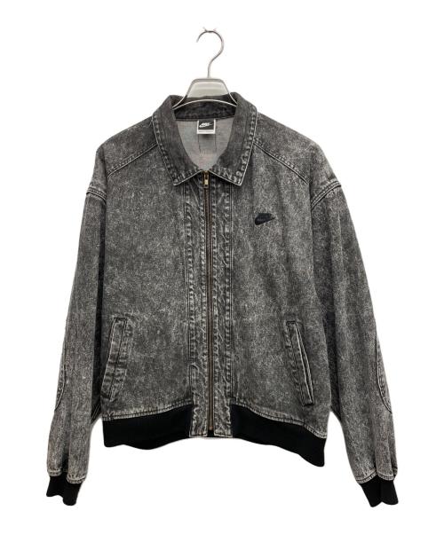 NIKE（ナイキ）NIKE (ナイキ) デニムジャケット グレー サイズ:Largeの古着・服飾アイテム