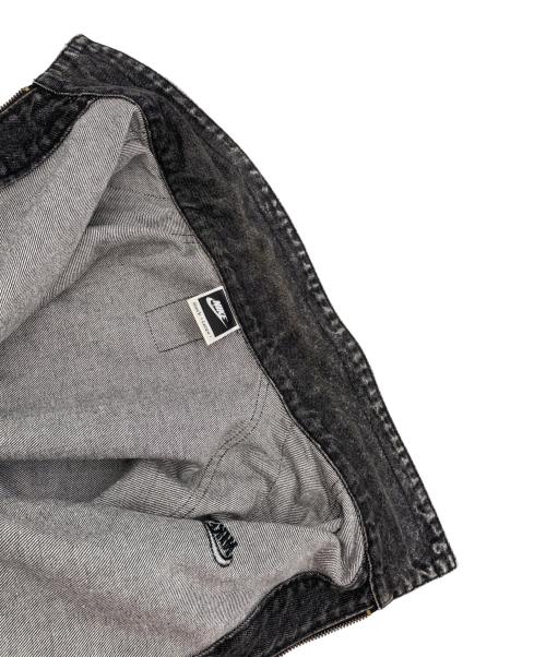 NIKE（ナイキ）NIKE (ナイキ) デニムジャケット グレー サイズ:Largeの古着・服飾アイテム