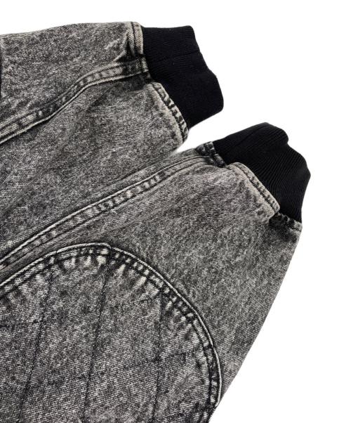 NIKE（ナイキ）NIKE (ナイキ) デニムジャケット グレー サイズ:Largeの古着・服飾アイテム