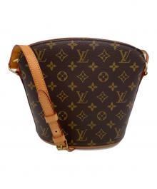 LOUIS VUITTON（ルイ ヴィトン）の古着「モノグラム　ドルーオ　ショルダーポーチ」｜ブラウン