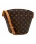 LOUIS VUITTON（ルイ ヴィトン）の古着「モノグラム　ドルーオ　ショルダーポーチ」｜ブラウン