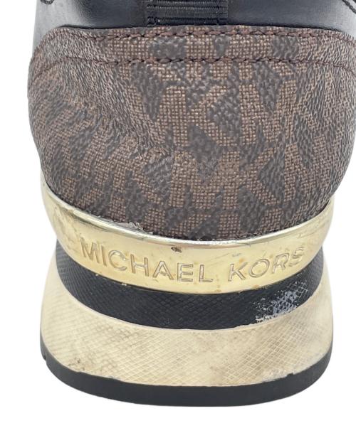 MICHAEL KORS（マイケルコース）MICHAEL KORS (マイケルコース) JENJINSニットスニーカー ブラック サイズ:7Mの古着・服飾アイテム