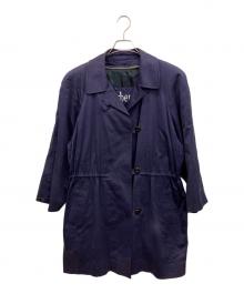 Burberry's（バーバリーズ）の古着「ステンカラーコート」｜ネイビー
