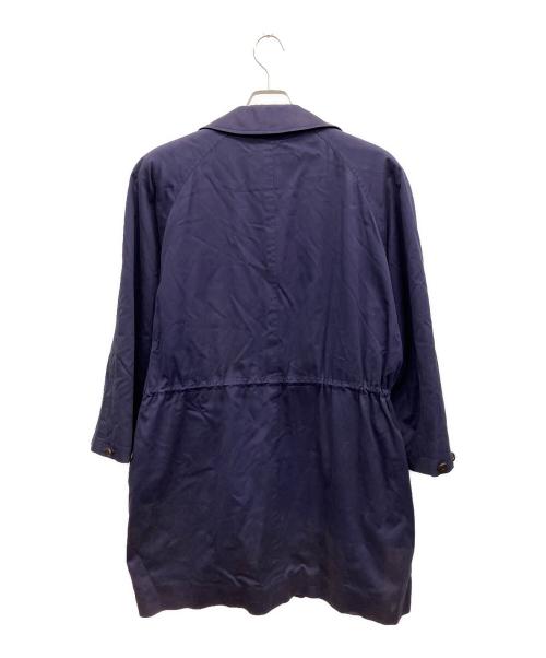 Burberry's（バーバリーズ）Burberry's (バーバリーズ) ステンカラーコート ネイビー サイズ:9ARの古着・服飾アイテム