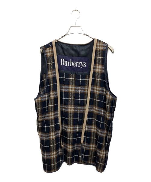 Burberry's（バーバリーズ）Burberry's (バーバリーズ) ステンカラーコート ネイビー サイズ:9ARの古着・服飾アイテム