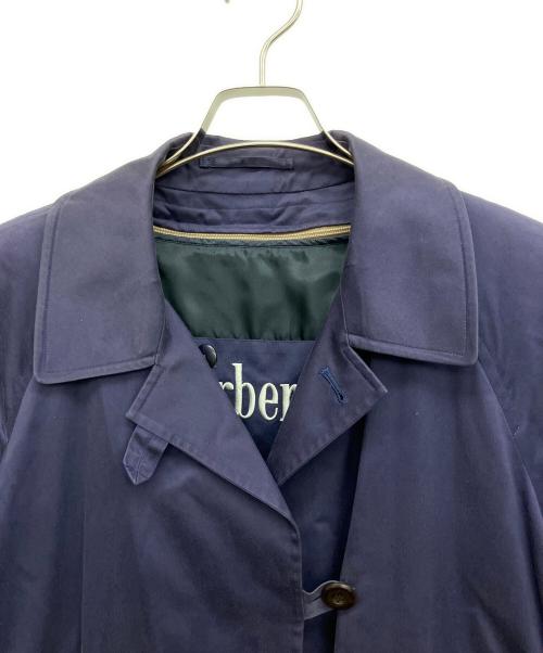 Burberry's（バーバリーズ）Burberry's (バーバリーズ) ステンカラーコート ネイビー サイズ:9ARの古着・服飾アイテム