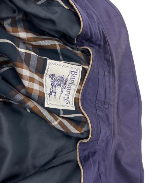 Burberry's（バーバリーズ）Burberry's (バーバリーズ) ステンカラーコート ネイビー サイズ:9ARの古着・服飾アイテム