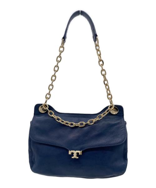 TORY BURCH（トリーバーチ）TORY BURCH (トリーバーチ) ショルダーバッグ ブルーの古着・服飾アイテム