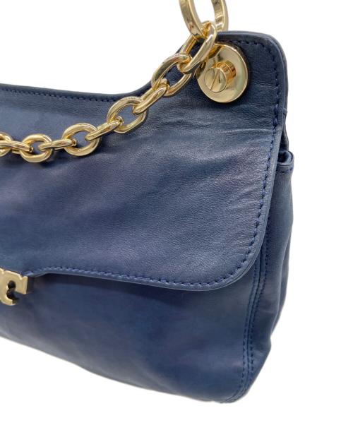 TORY BURCH（トリーバーチ）TORY BURCH (トリーバーチ) ショルダーバッグ ブルーの古着・服飾アイテム