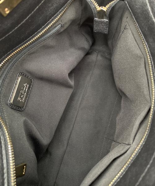 FURLA（フルラ）FURLA (フルラ) 2WAYバッグ ブラックの古着・服飾アイテム