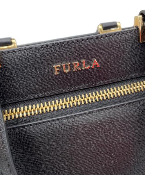 FURLA（フルラ）FURLA (フルラ) 2WAYバッグ ブラックの古着・服飾アイテム
