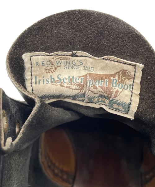 RED WING（レッドウィング）RED WING (レッドウィング) IRISH SETTER ブラック サイズ:サイズ表記無しの古着・服飾アイテム