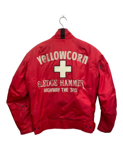 YELLOW CORN（イエローコーン）YeLLOW CORN (イエローコーン) プロテクタージャケット レッド サイズ:Lの古着・服飾アイテム