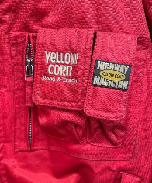 YELLOW CORN（イエローコーン）YeLLOW CORN (イエローコーン) プロテクタージャケット レッド サイズ:Lの古着・服飾アイテム