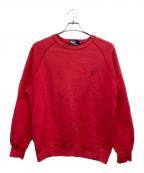 POLO RALPH LAURENポロ・ラルフローレン）の古着「スウェット」｜レッド