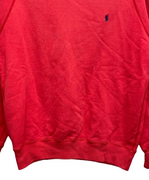 POLO RALPH LAUREN（ポロ・ラルフローレン）POLO RALPH LAUREN (ポロ・ラルフローレン) スウェット レッド サイズ:Mの古着・服飾アイテム