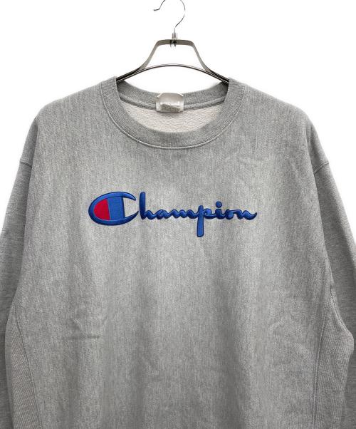 Champion REVERSE WEAVE（チャンピオン リバース ウィーブ）Champion REVERSE WEAVE (チャンピオン リバース ウィーブ) スウェット グレー サイズ:XLの古着・服飾アイテム