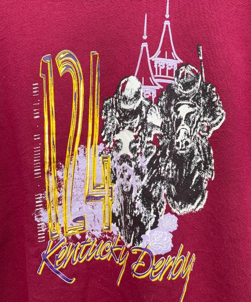 FRUIT OF THE LOOM（フルーツオブザルーム）FRUIT OF THE LOOM (フルーツオブザルーム) スウェット ワインレッド サイズ:XLの古着・服飾アイテム
