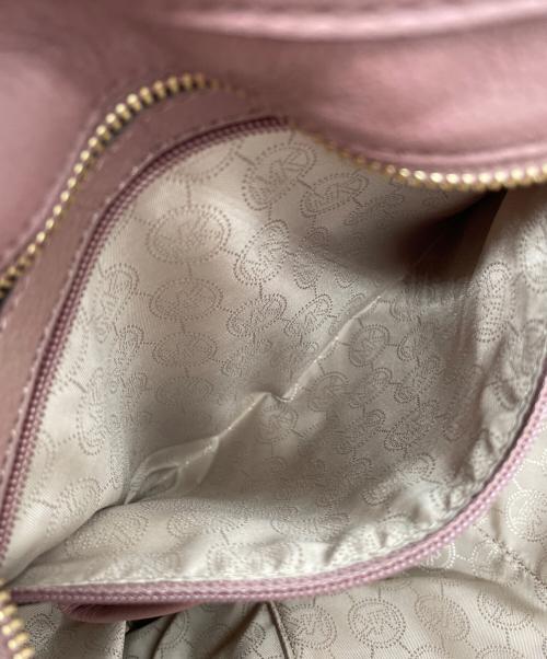 MICHAEL KORS（マイケルコース）MICHAEL KORS (マイケルコース) ハンドバッグ ピンクの古着・服飾アイテム